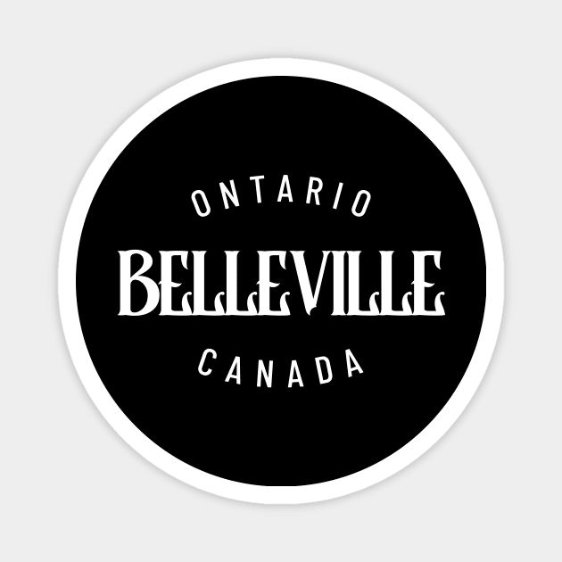 Belleville, Ontario, Canada Magnet by Canada Tees